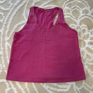 Lululemon Love Tank Top in Hot Pink Size 12